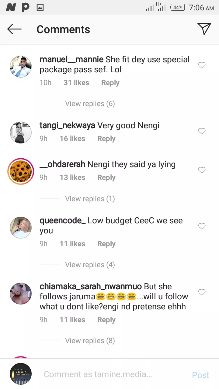 Mixed Reactions After Nengi Said She Can't Represent Any Aphrodisiac Brand