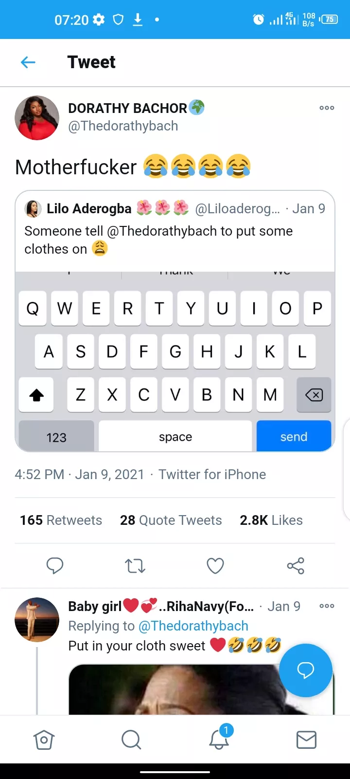 Dorathy Reacts After Lilo Leaked Their Private Chat