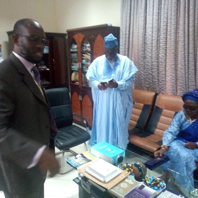 Ondo State Governor, Rotimi Akeredolu Visits Lagos State University