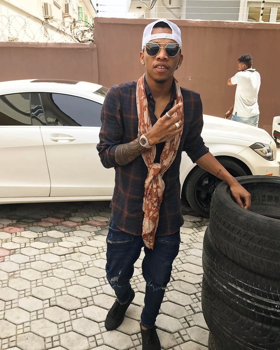 Tekno Shows Off New Hairstyle (Photo)