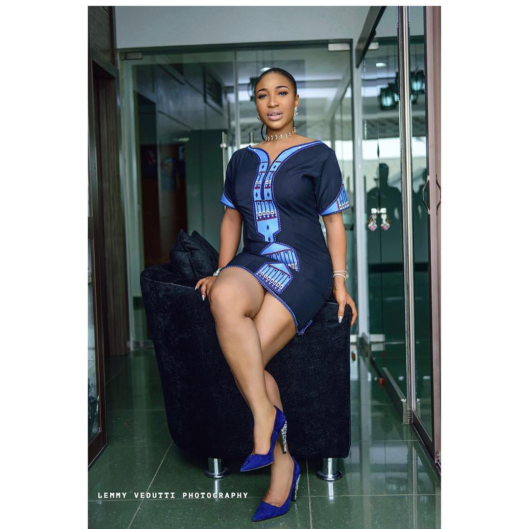 Tonto Dikeh Looks Lovely In Native Attire (Photos)