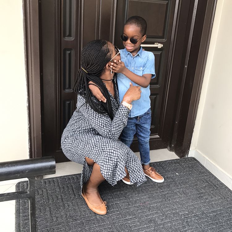 Wizkid's First Baby Mama Releases New Photos Of Their Son To Mark Mother's Day