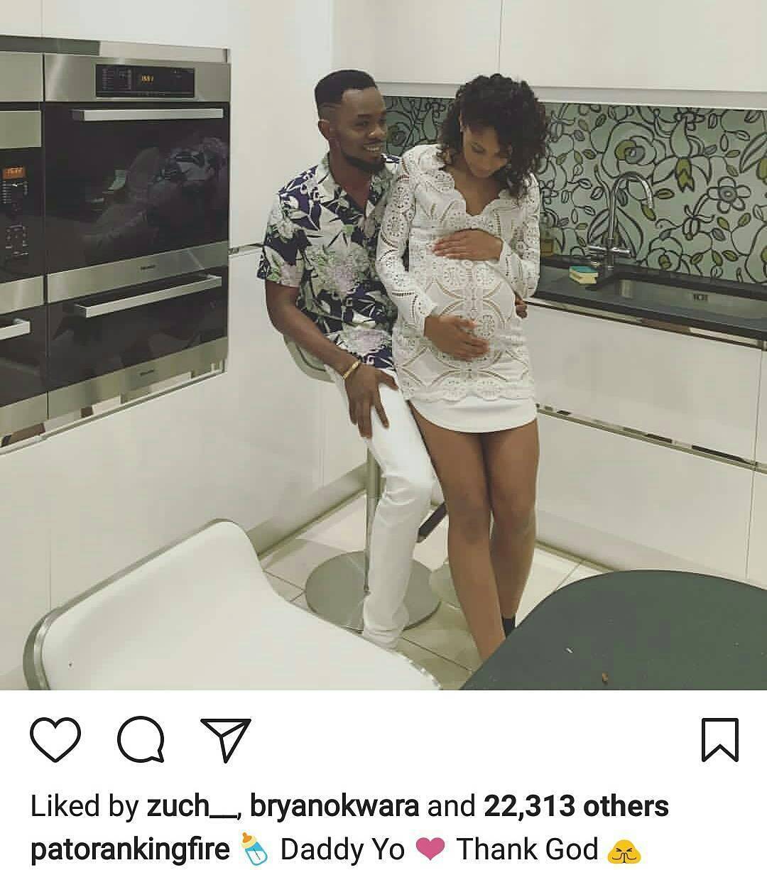 Patoranking Expecting Child with Beautiful Girlfriend (See Photo)