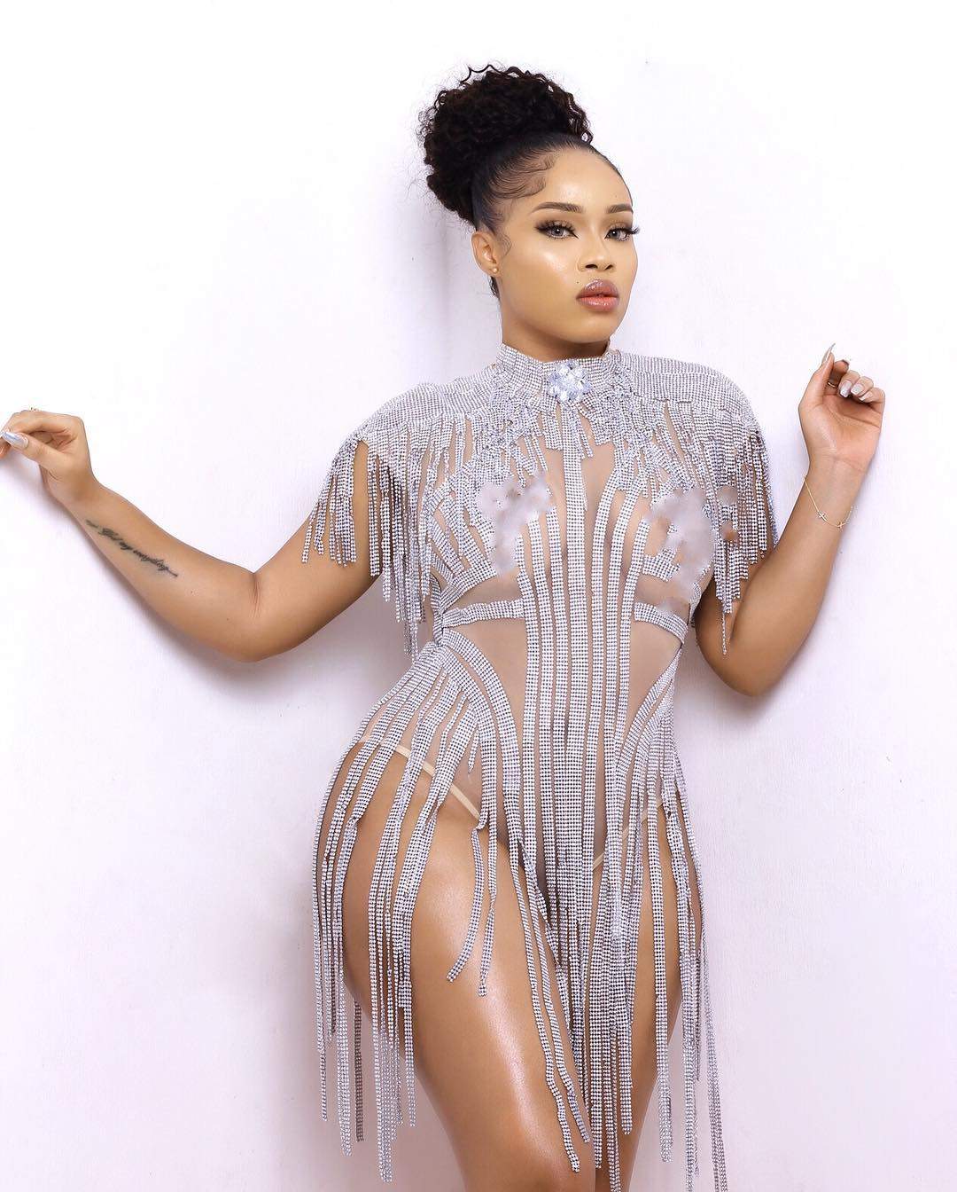 Nollywood Actress Onyi Alex flaunts Her Body In A New Birthday Photo