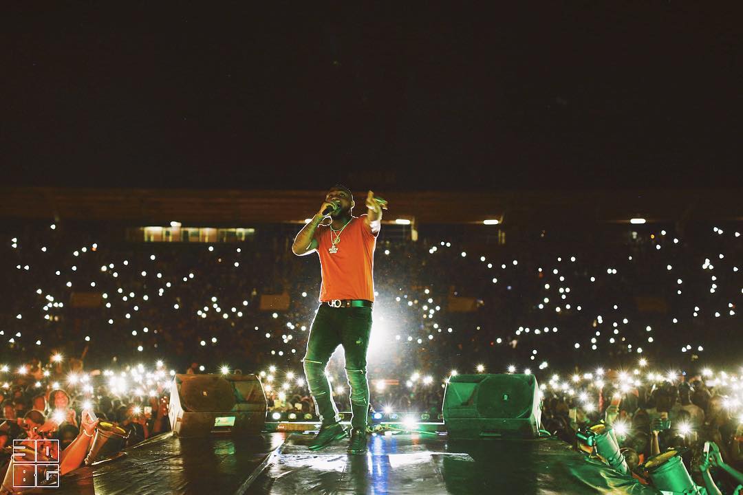 'I am the chosen one!' - Davido brags as 70,000 fans attend his concert in Mali