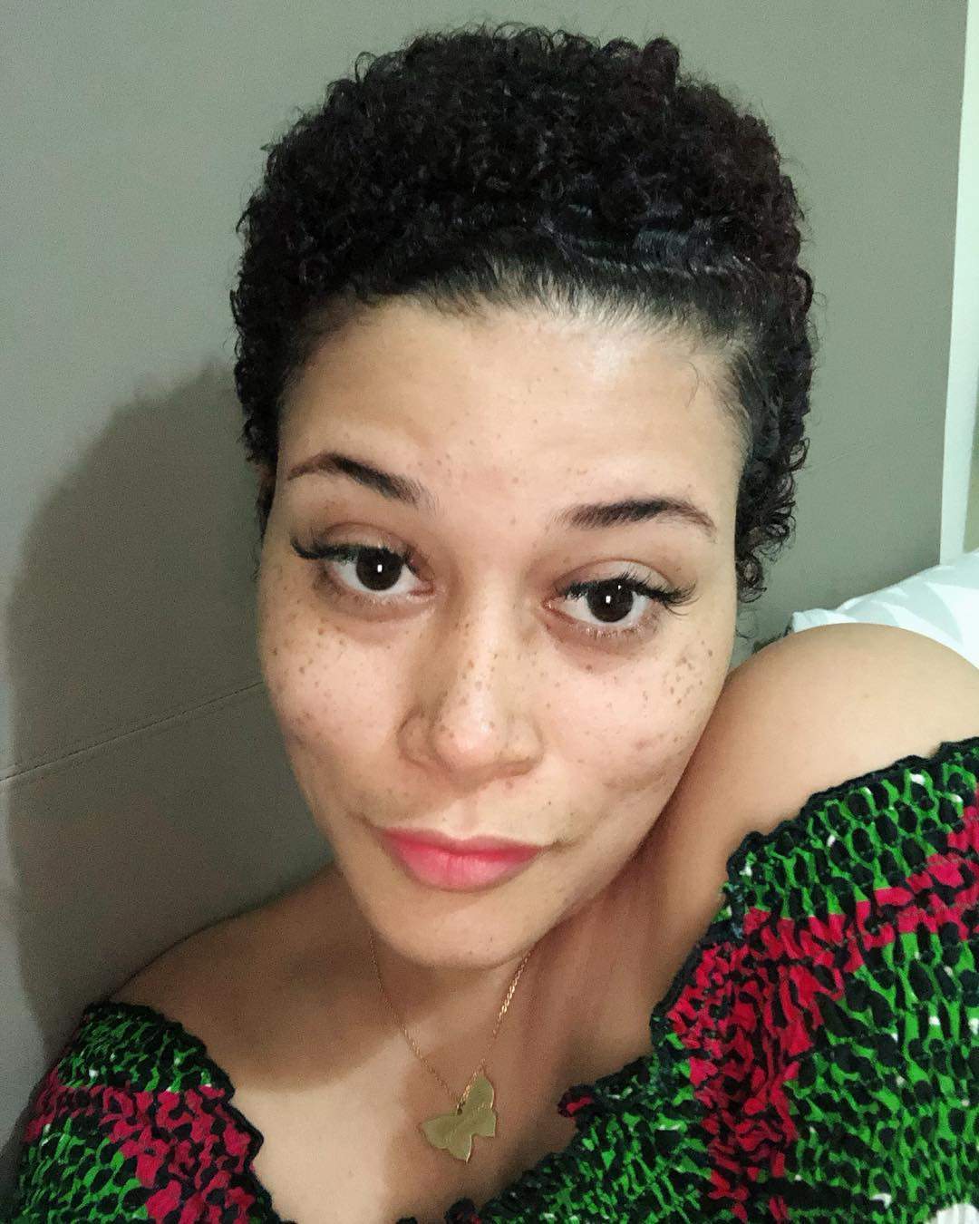 Adunni Ade Shows Off Her Spotted Face With No Make Up (Photos)