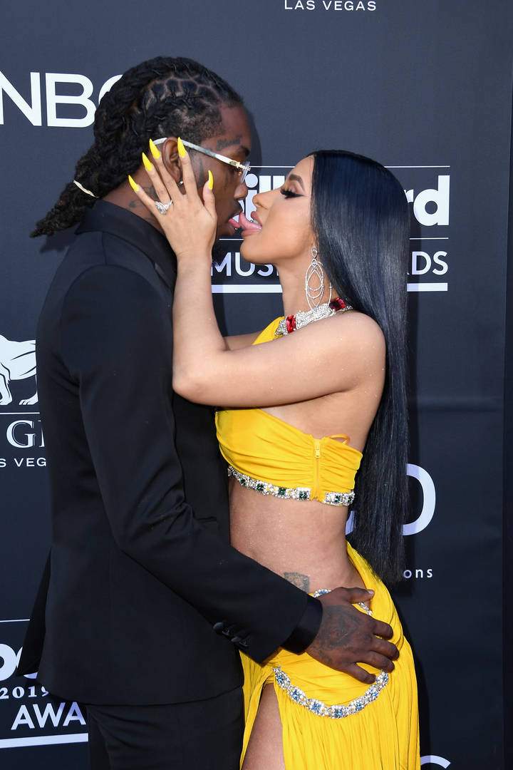 Cardi B Strips Down & Gives PSA About Her Goodies Following Red Carpet Make Out With Offset (Video + Photos)