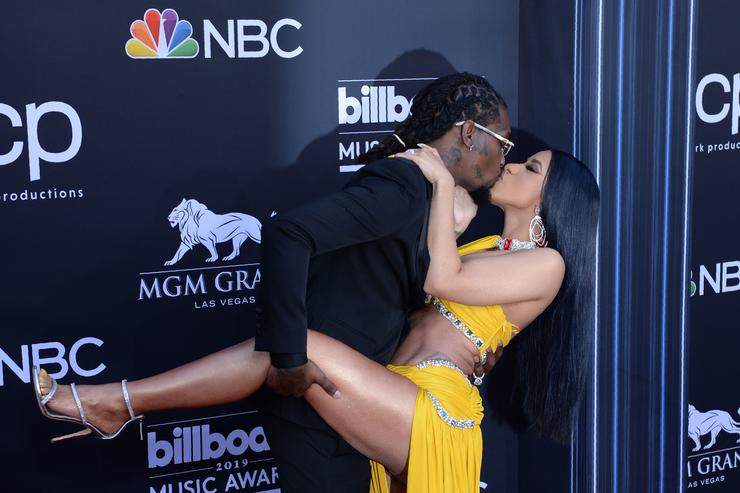 Cardi B Strips Down & Gives PSA About Her Goodies Following Red Carpet Make Out With Offset (Video + Photos)
