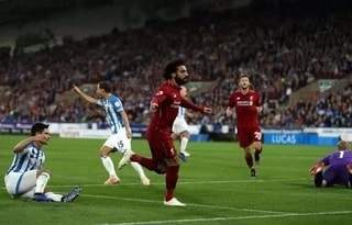 Mohamed Salah's lone strike powered Liverpool to 1-0 win over Huddersfield Town