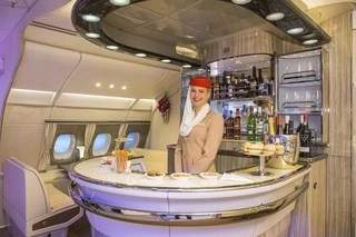 Inside Real Madrid stunning £340m plane with beds, bar, showers and tablets with many TV channels (photos)