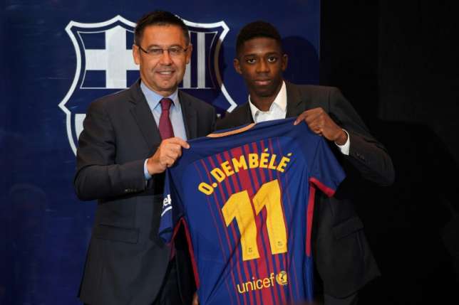 Dembele was brought in as a possible replacement for Neymar (AFP/File)