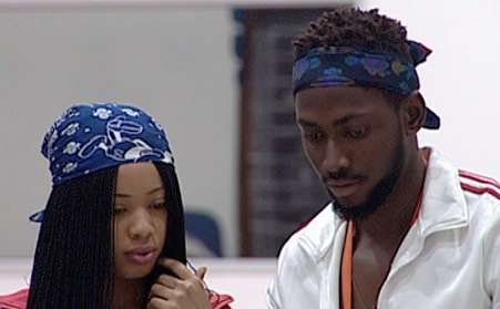 Miracle and Nina in the Big Brother Naija house  (Twitter/BBN)