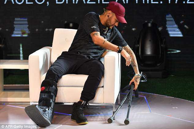 Neymar Jr: PSG star confident he will be fit for 2018 FIFA World Cup