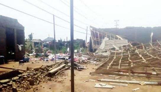 Rain storm kills 5, injures Catholic Priest, others in Jalingo (OluFamous)