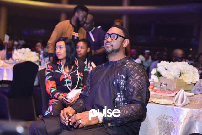 Pastor Biodun Fatoyinbo at the Beejay Sax Live concert 2nd edition which held at Eko hotel on Sunday, May 13, 2018. (Pulse)