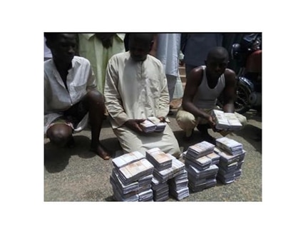 Fake currency syndicate busted Gombe State Police Command (instagram)