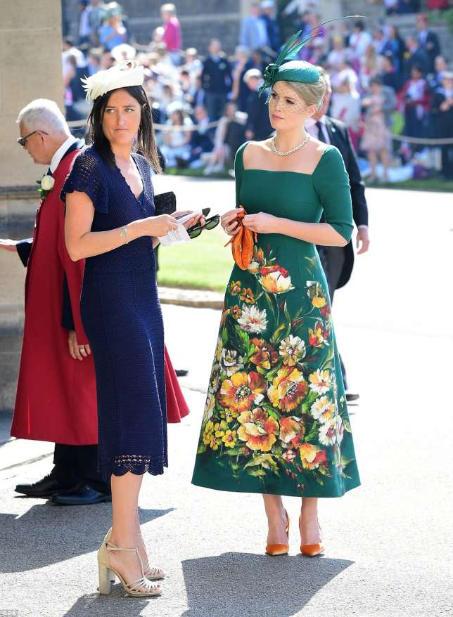 Lady Kitty Spencer in Dolce and Gabbana (Daily Mail)