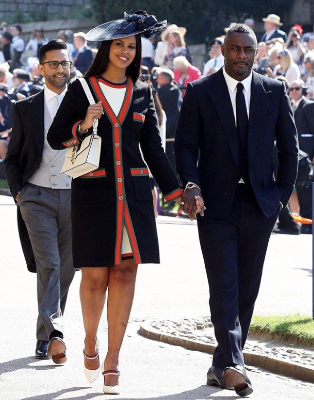 Idris Elba and Sabrina Dhowre (Instagram/ @whowhatwear)