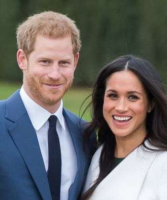 The first ever Duke and Duchess of Sussex. (Getty)