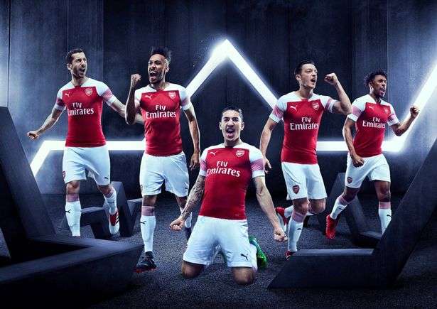 Alex Iwobi: Arsenal star models new jersey as Puma unveil new shirt for The Gunners