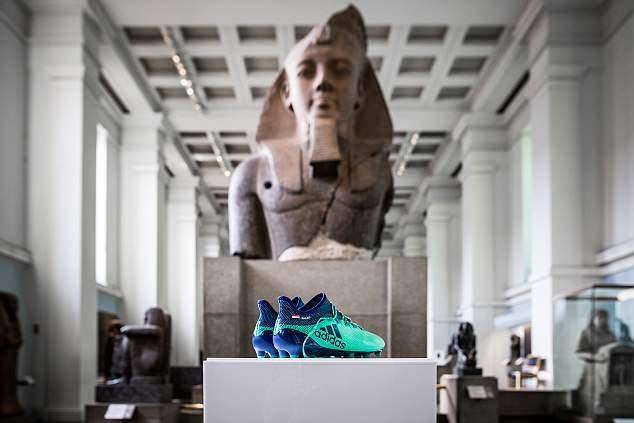 Mohamed Salah: Boots of Liverpool star displayed among Egyptian collection in British Museum