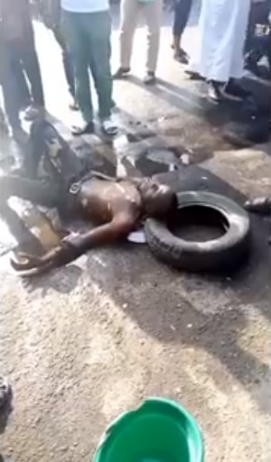 Desperate To Die: All you need to know about man who burnt himself in Lagos