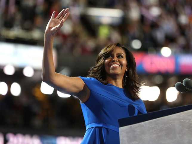 Michelle Obama doesn't want to run for president - she's more interested in helping the next generation of leaders. (Joe Raedle/Getty Images)