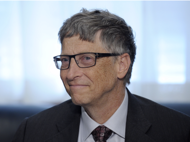Bill Gates participates in a media availability on agricultural research, Thursday, March 13, 2014. (Susan Walsh/AP)