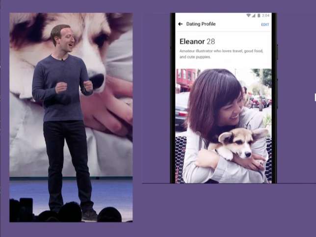 Facebook dating app F8 2018 (Facebook)