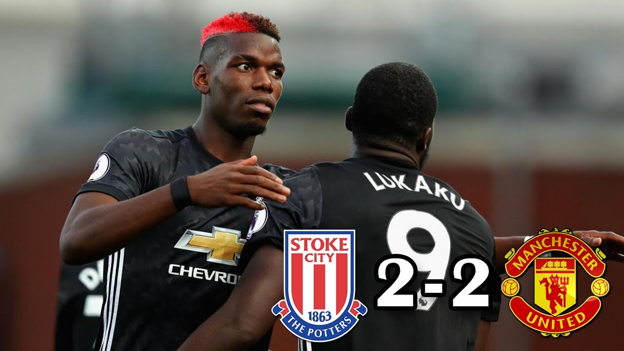 Stoke City 2 - 2 Manchester United (Sep-9-2017) Premier League Highlights