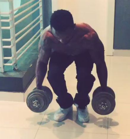 Iyanya Dances to Don Jazzy Assisted 'Gift' While Working Out