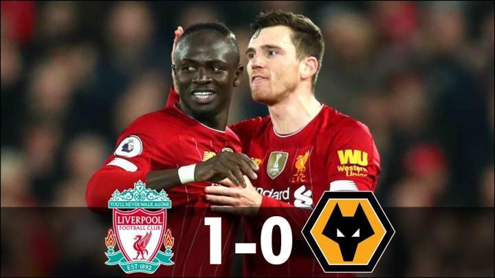 Liverpool 1 - 0 Wolves (Dec-29-2019) Premier League Highlights