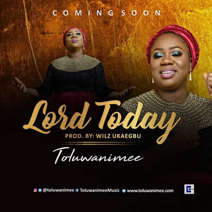 Toluwanimee - Lord Today