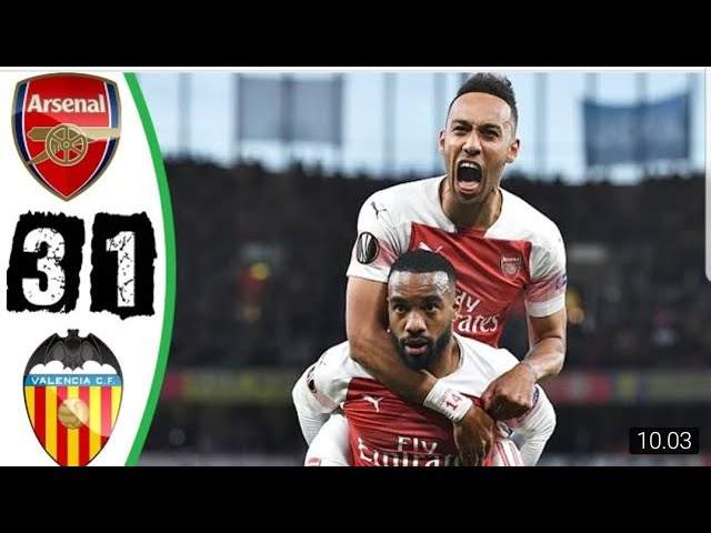 Pompeji nød uhyre Video: Arsenal 3 - 1 Valencia (2-MAY-2019) Europa League Highlights -  Netnaija