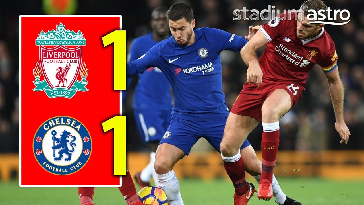 Liverpool 1 - 1 Chelsea (Nov-25-2017) Premier League Highlights