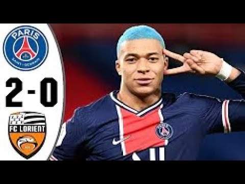 Paris SG 2 - 0 Lorient (Dec-16-2020) Ligue 1 Highlights