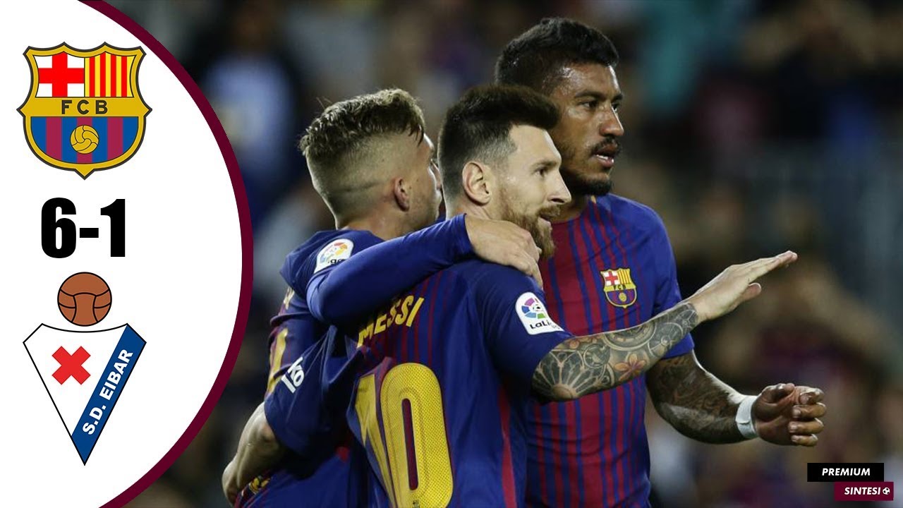 Video: 6 - 1 Eibar (Sep-19-2017) La Highlights Netnaija