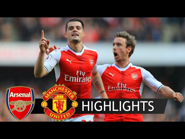 Arsenal 2 - 0 Manchester United (May-7-2017) Premier League Highlights