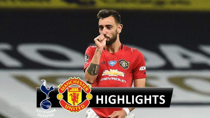 Tottenham 1 - 1 Manchester Utd (Jun-19-2020) Premier League Highlights