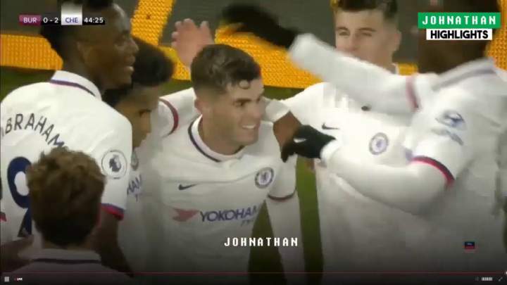 Burnley 2 - 4 Chelsea (Oct-26-2019) Premier League Highlights