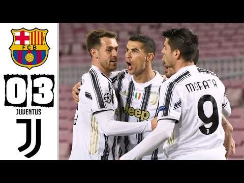 Barcelona 0 - 3 Juventus (Dec08-2020) UEFA Champions League Highlights