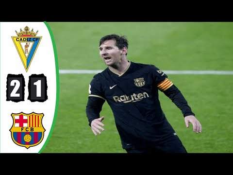 Video: Cadiz CF 2 - 1 Barcelona (Dec-05-2020) LaLiga Highlights