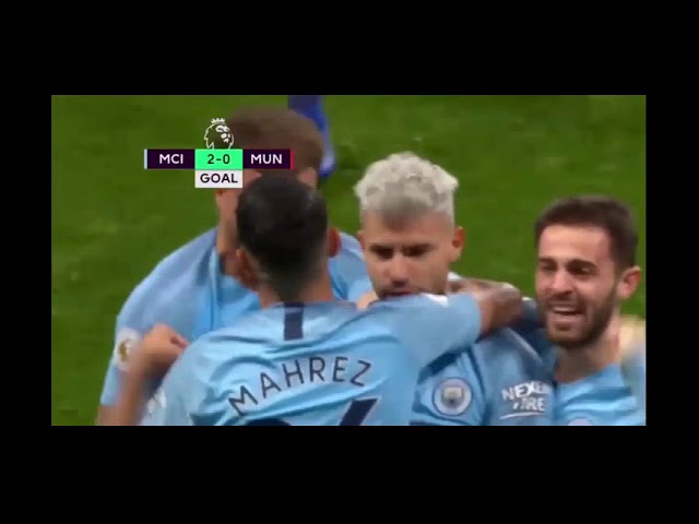 Manchester City 3 - 1 Manchester United (Nov-11-2018) Premier League Highlights